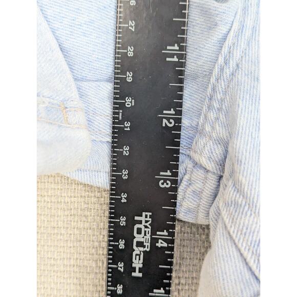 Vintage Riders Denim Jeans Shorts Size 14M High Waisted USA -0925F144 - Picture 5 of 7